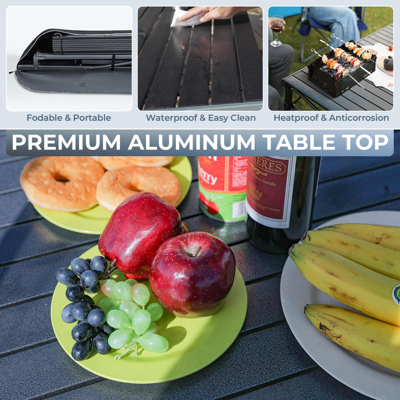 Load image into Gallery viewer, KingCamp Folding Outdoor Table Lightweight Aluminum Alloy Table
