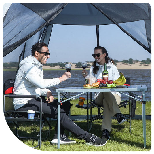 KingCamp Folding Outdoor Table Lightweight Aluminum Alloy Table