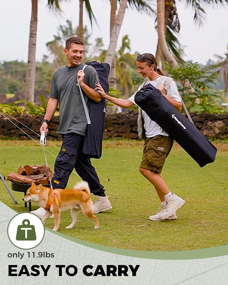 Load image into Gallery viewer, KingCamp JUNIPER C10 Oversized Folding Chair with Adjustable Lumbar Support
