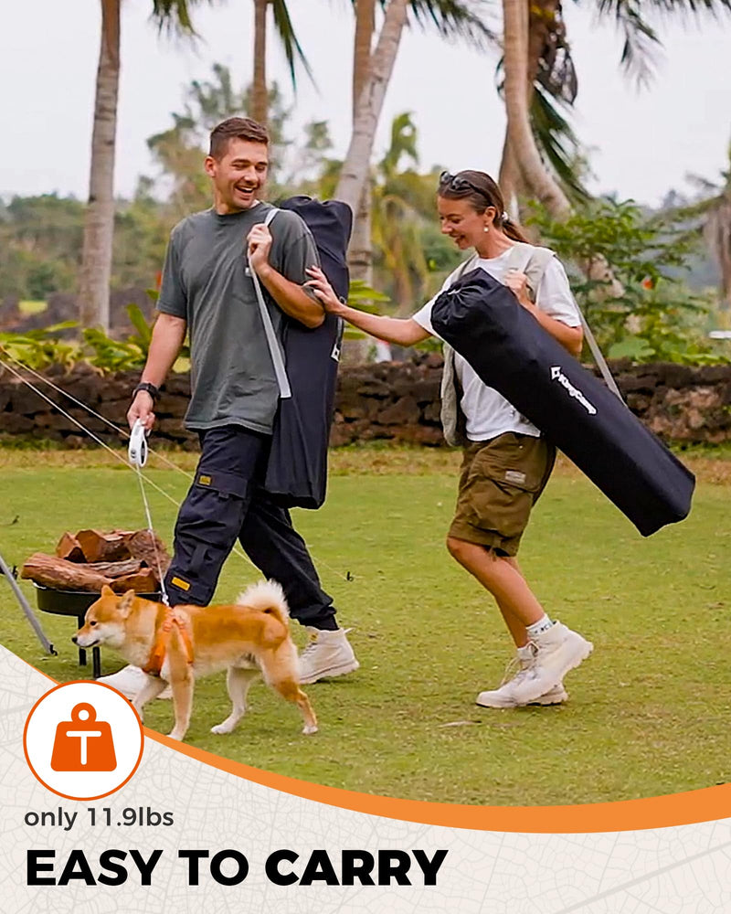 Load image into Gallery viewer, KingCamp JUNIPER C10 Oversized Folding Chair with Adjustable Lumbar Support Grey
