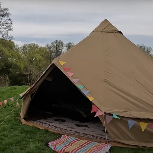 KingCamp KHAN 8-10 Person Camping Hot Tent