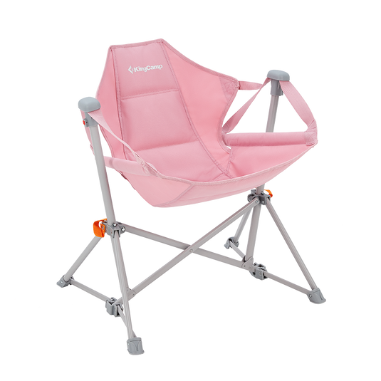 KingCamp Kids Hammock Chair with Stand – Adjustable Folding Chair for Outdoor & Indoor Use Gift