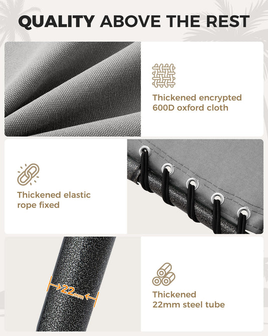 KingCamp Quality Backpack Chaise Lounge