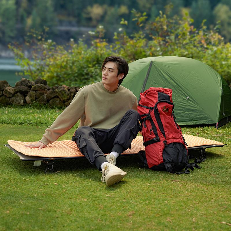 Load image into Gallery viewer, KingCamp Ultralight IXPE Foam Sleeping Pad Green Comfort Backpacking Moisture-Proof
