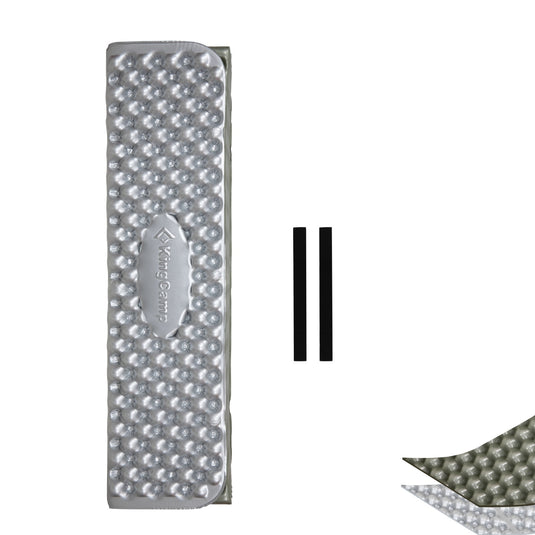 KingCamp Ultralight IXPE Foam Sleeping Pad Green Comfort Backpacking Moisture-Proof