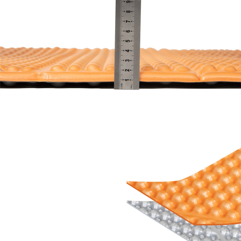 Load image into Gallery viewer, KingCamp Ultralight IXPE Foam Sleeping Pad Orange Comfort Backpacking
