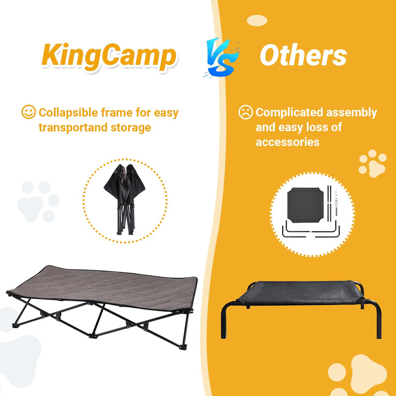Load image into Gallery viewer, KingCamp PETS SEDUM Dog Cot Elevated Dog Bed
