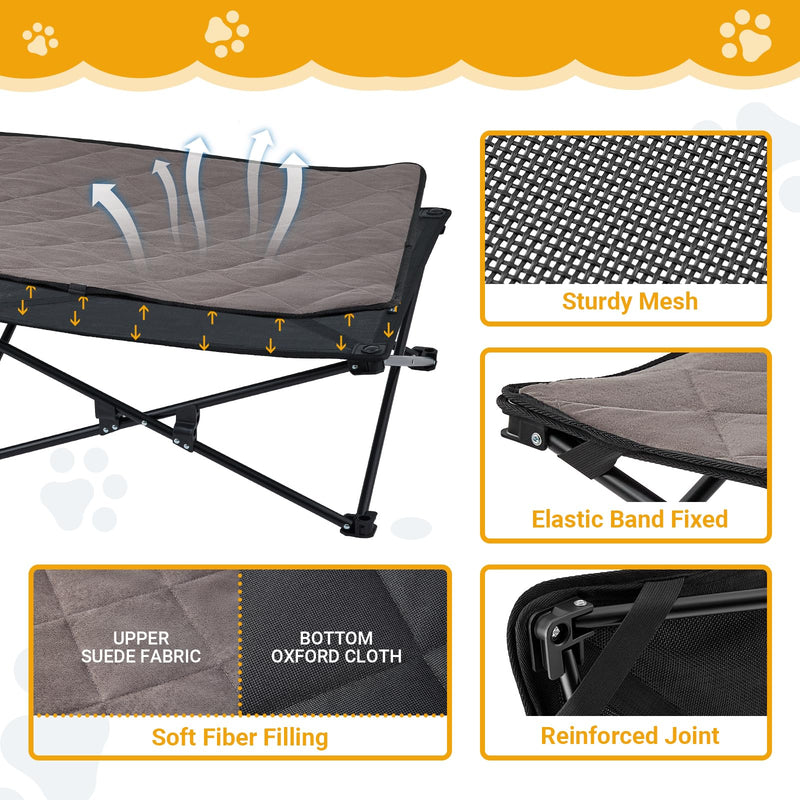 Load image into Gallery viewer, KingCamp PETS SEDUM Dog Cot Elevated Dog Bed
