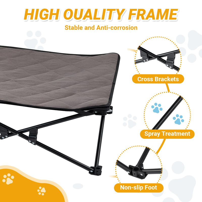 Load image into Gallery viewer, KingCamp PETS SEDUM Dog Cot Elevated Dog Bed
