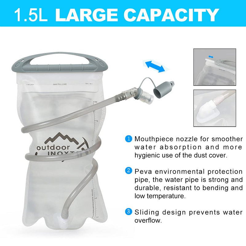 Load image into Gallery viewer, INOXTO Hydration Vest Backpack with 1.5L bag Unisex
