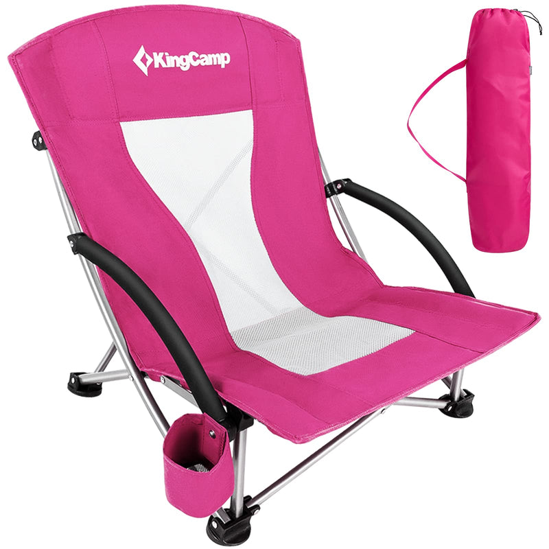 Load image into Gallery viewer, KingCamp Low Back Beach Lightweight Folding Beach Chair
