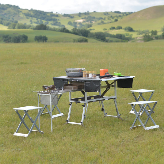 BULIN C650 Portable Mobile Kitchen Gas Stove Desk