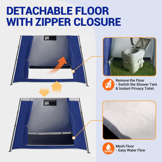 KingCamp MARASUSA Q Portable Instant Pop Up 1-Room Privacy Tent