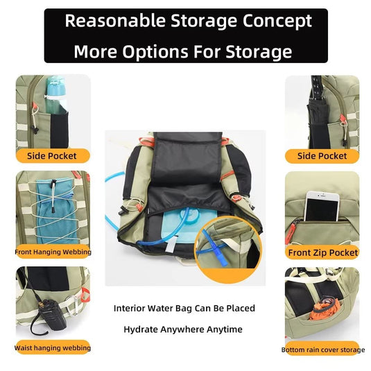 KinWild 40L Hiking Daypack