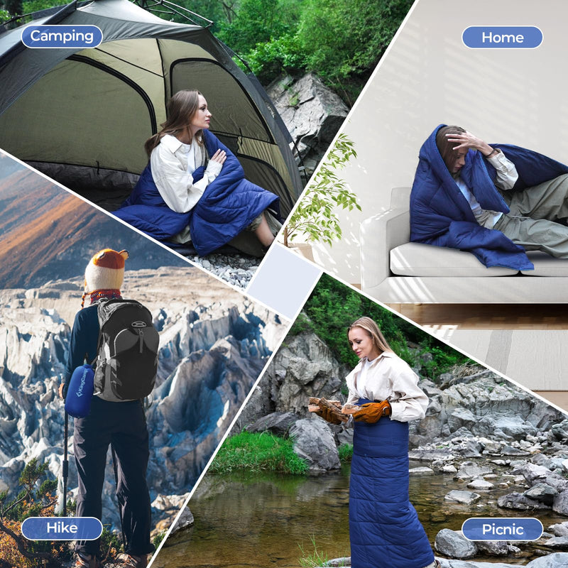 Load image into Gallery viewer, KingCamp Lightweight Camping Blanket Packable Blanket Water Repellent
