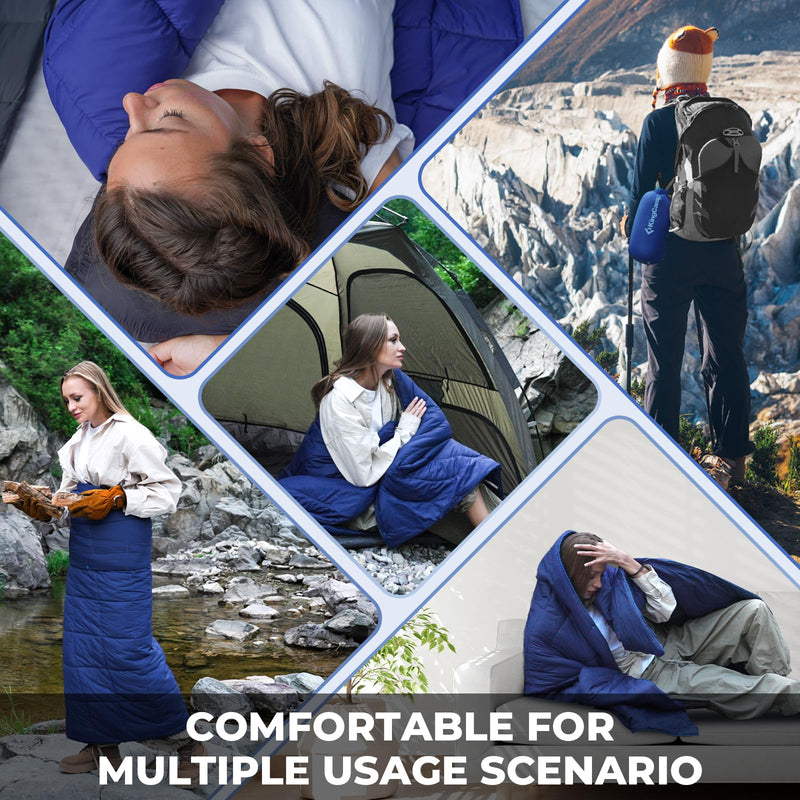 Load image into Gallery viewer, KingCamp Lightweight Camping Blanket Packable Blanket Water Repellent
