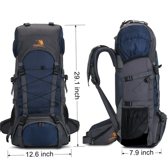 KinWild 60L Internal Frame Hiking Backpack