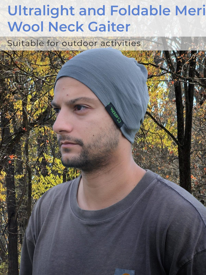 Load image into Gallery viewer, ATEPA Merino Wool Neck Gaiter
