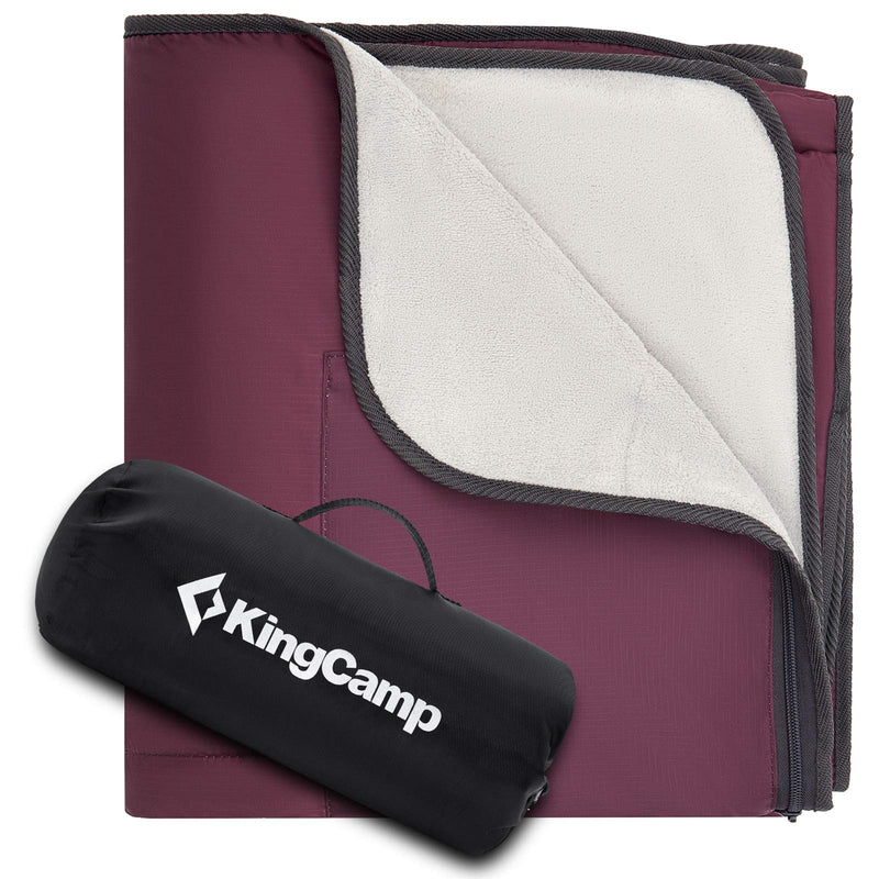 Load image into Gallery viewer, KingCamp JASMINE Picnic Rug Picnic Cushion Purple
