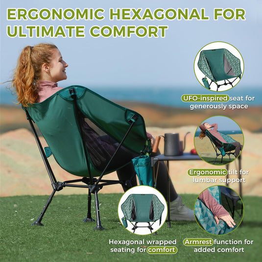 ATEPA UFO P30 Ultralight Camping Chair