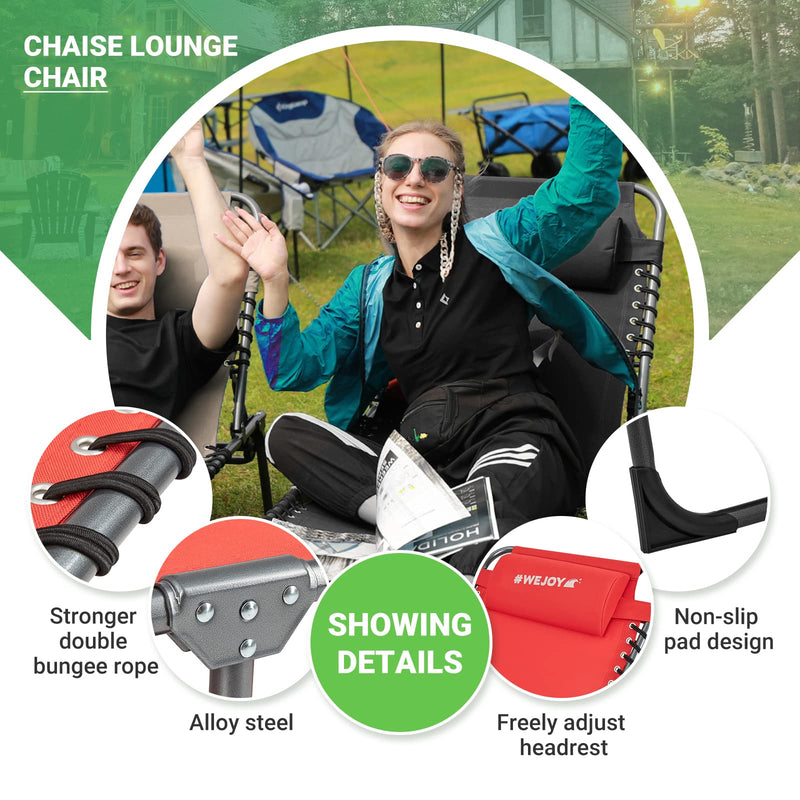 Load image into Gallery viewer, WEJOY 3-Folding Steel Cot Red
