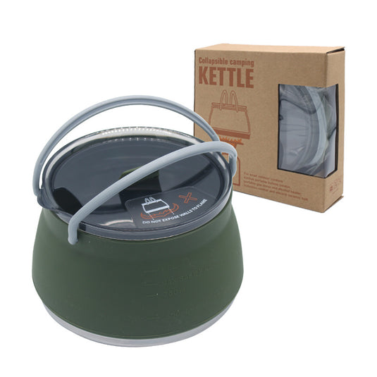 KinWild Silicone Folding Kettle Portable Tea Cooker Pot