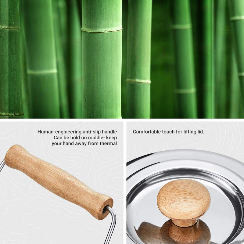 Load image into Gallery viewer, KingCamp SKYWALKER Kettle Stainless Steel Camping Kettle
