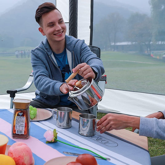 KingCamp SKYWALKER Kettle Stainless Steel Camping Kettle