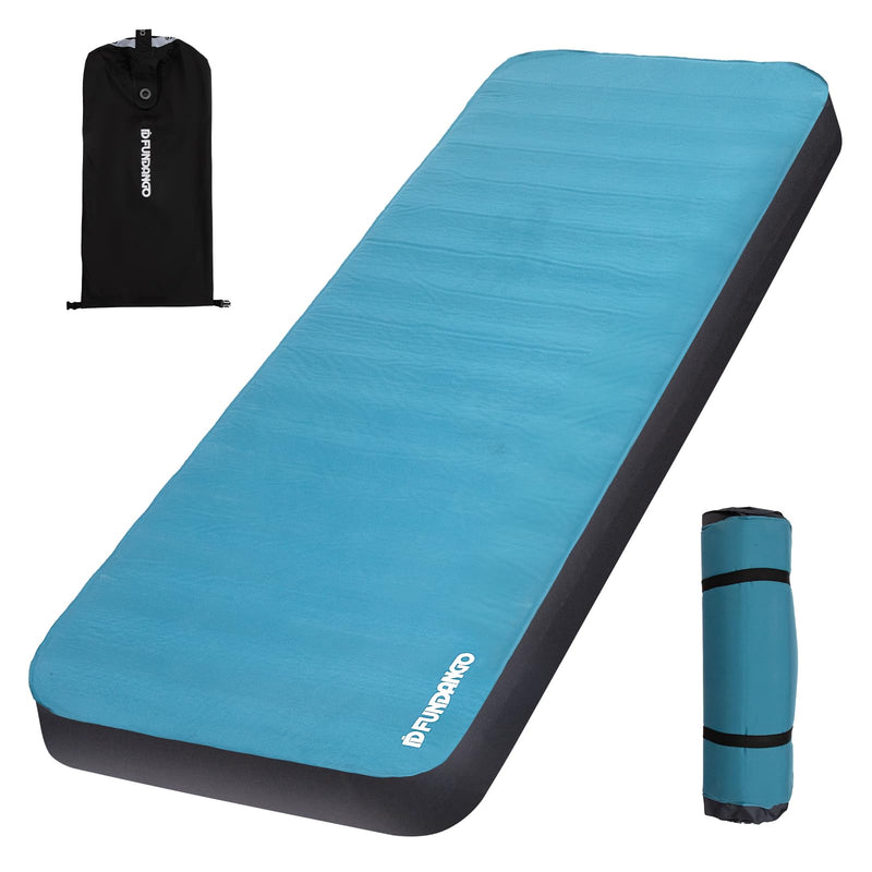 Load image into Gallery viewer, FUNDANGO Self Inflating Sleeping Pad Memory Foam Camping Mattress
