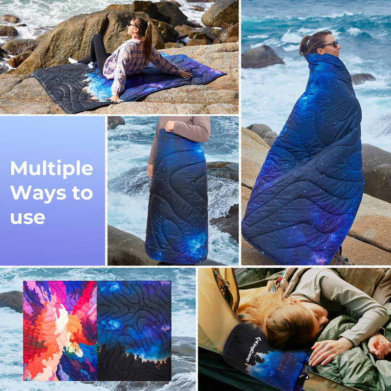 Load image into Gallery viewer, KingCamp BLANKET SMART 150 XL Lightweight Camping Blanket
