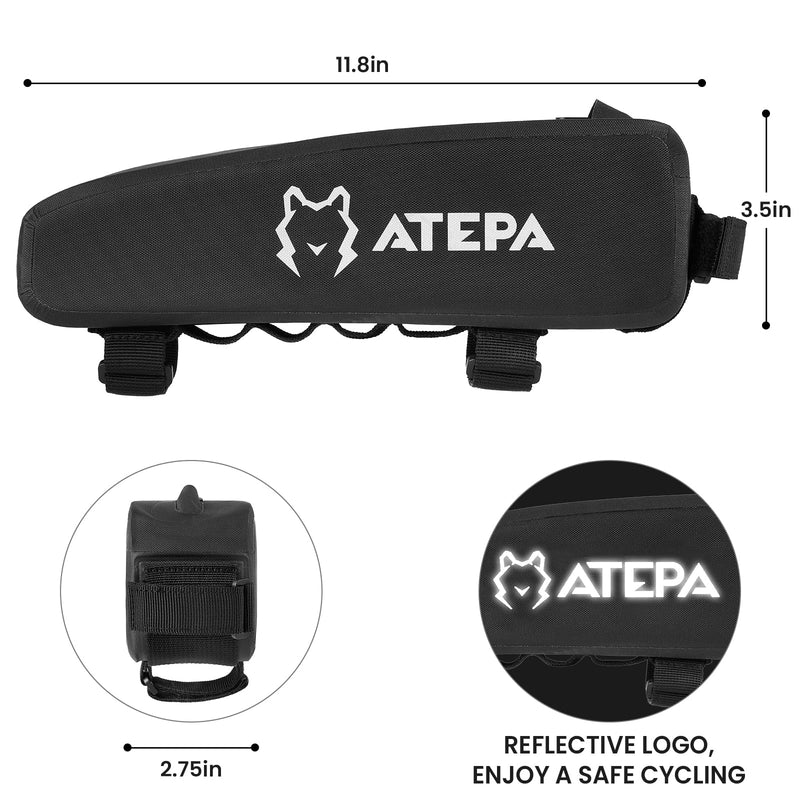 Load image into Gallery viewer, ATEPA Bike Frame Bag 2L Cycling Bags
