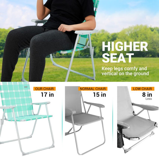 WEJOY South Molle Plus Beach Chair green