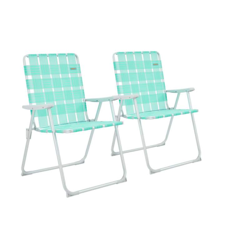 Load image into Gallery viewer, WEJOY South Molle Plus Beach Chair green 2 PACK
