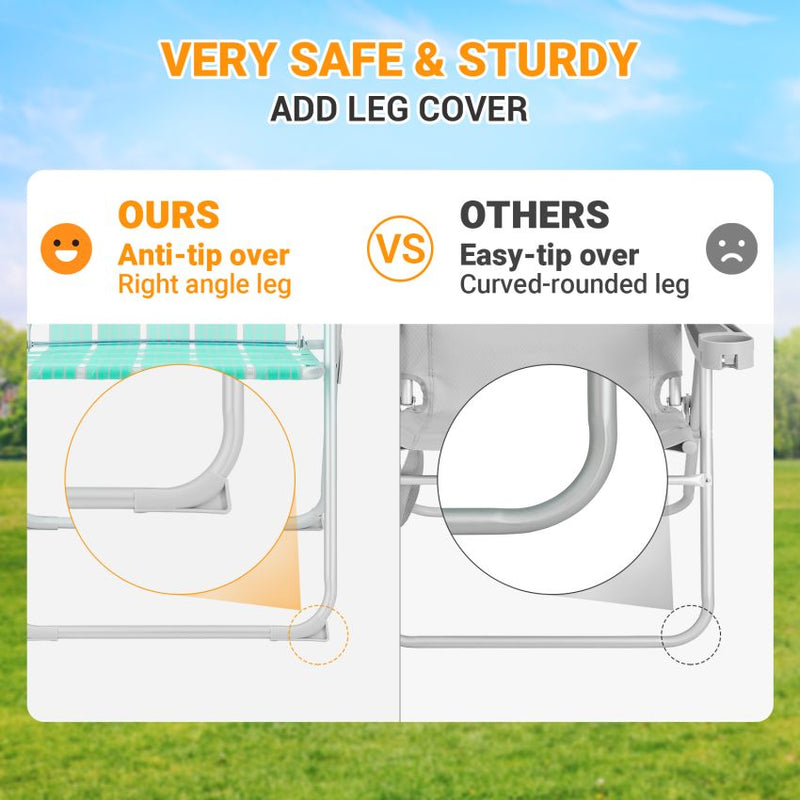 Load image into Gallery viewer, WEJOY South Molle Plus Beach Chair Safe and Sturdy
