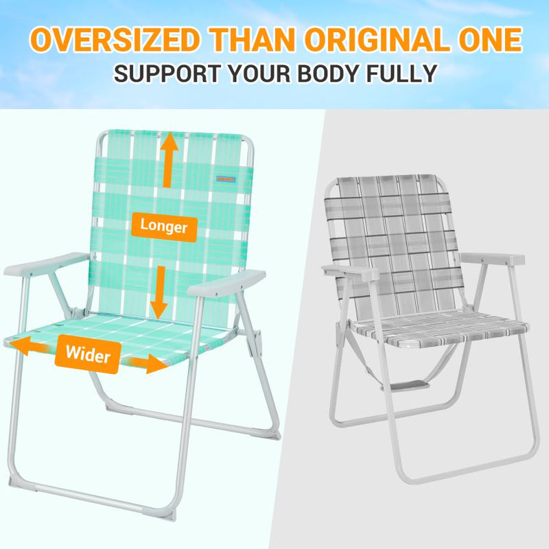 Load image into Gallery viewer, WEJOY South Molle Plus Beach Chair green
