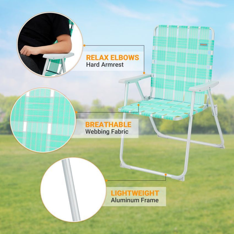Load image into Gallery viewer, WEJOY South Molle Plus Beach Chair green
