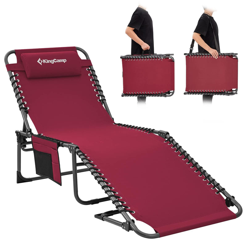 Load image into Gallery viewer, KingCamp BERLIN Classic Adjustable Cot Lounge Chair

