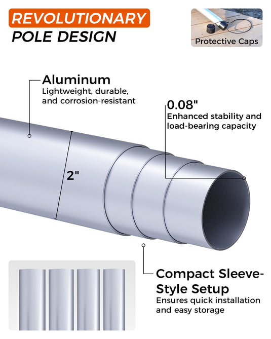 KingCamp KHAN 400 Canvas Bell Tents