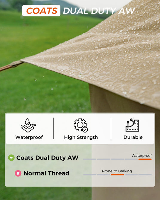 KingCamp KHAN 400 Canvas Bell Tents