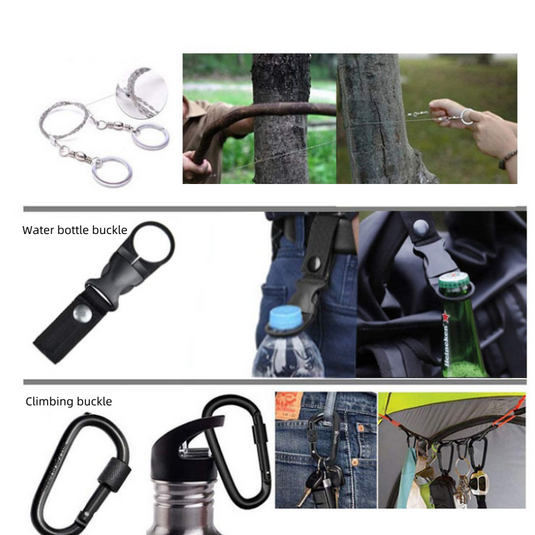 YETO 16-in-1 Professional Emergency Survival Kit