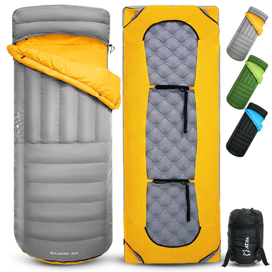 ATEPA BULWARK 300 Down Sleeping Bag-Envelope With Hood