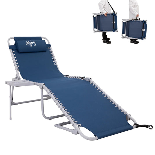 WEJOY Classic Lounge Chair Plus Beach Chair