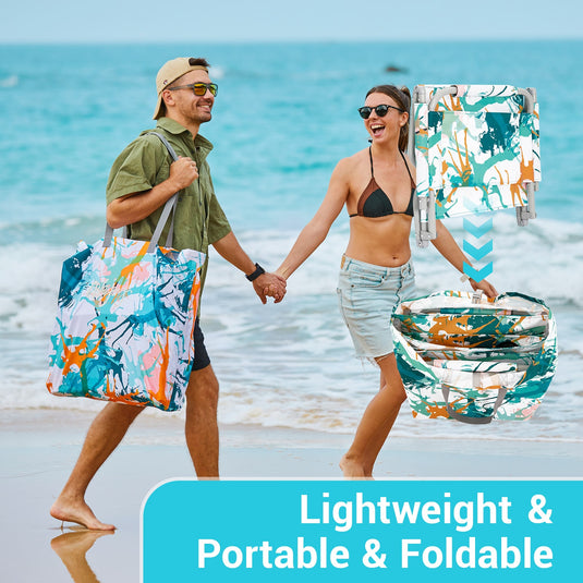 WEJOY Fully Folding Table and Chair Set