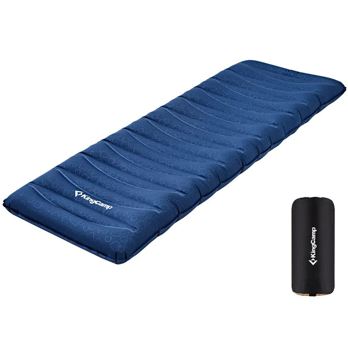 Load image into Gallery viewer, KingCamp Single Air Mattress Anti-Rollover Ultralight Sleeping Pad
