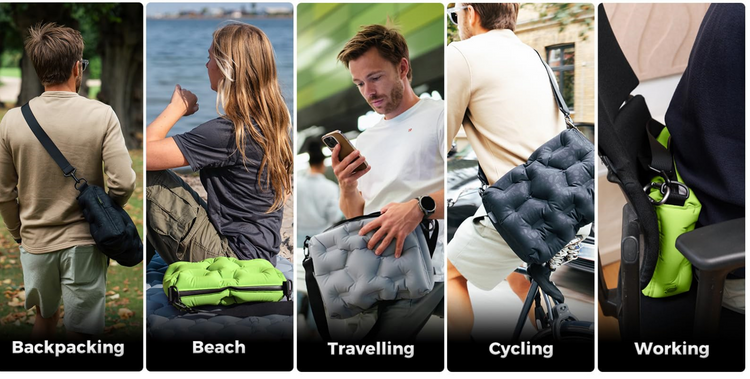Lightweight Summer Travel Essentials: The Ultimate 4-in-1 ATEPA Cloud AirBag
