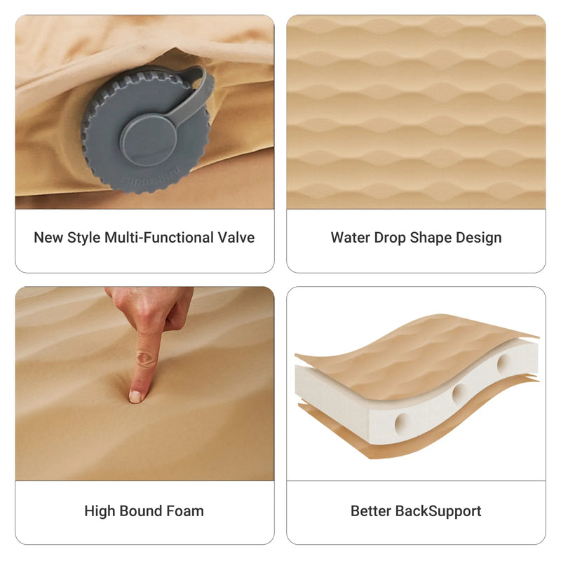 Load image into Gallery viewer, KingCamp PREMIUM 3D 7.5 Single Self-inflateble Pad
