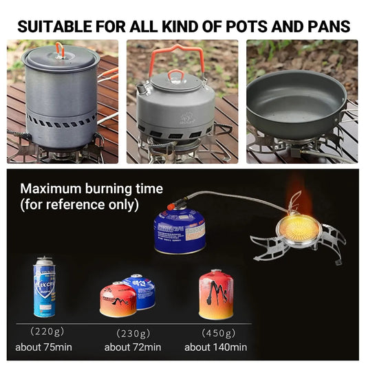 BULIN Burner Camping Gas Stove
