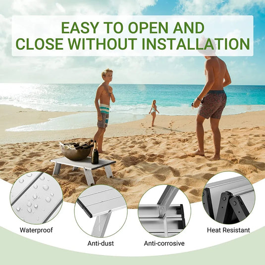 ATEPA Mini Alunium Table Ultralight and Compact