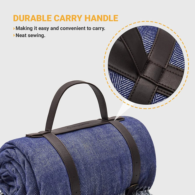 Load image into Gallery viewer, KingCamp Multi-Purpose Waterproof Beach &amp; Camping Blanket with Durable Carry Handle
