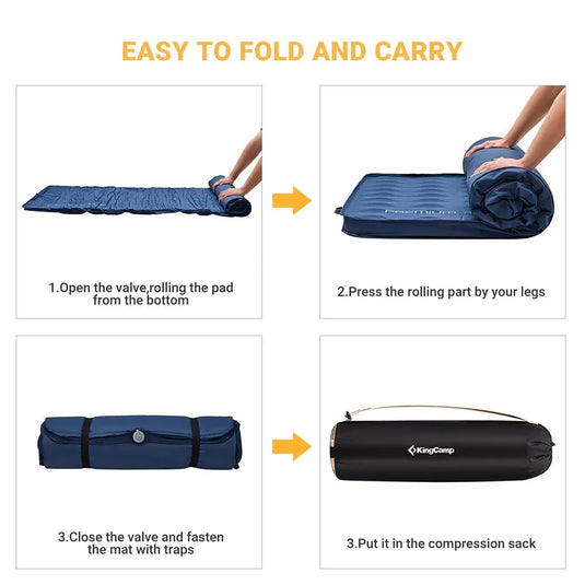 KingCamp PREMIUM 3D 7.5 Single Self-inflateble Pad